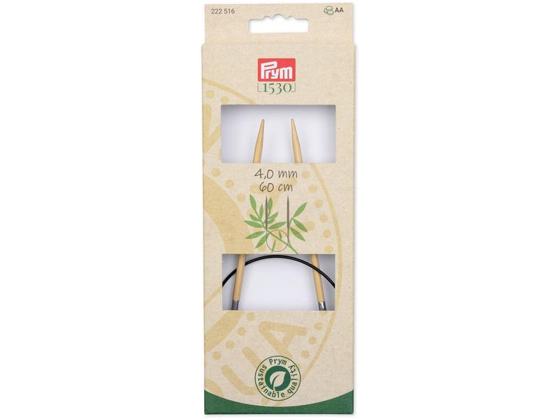 Prym Rundstricknadel BAMBUS 4.00 mm, 60 cm