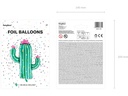 Partydeco Folienballon Cactus Grün
