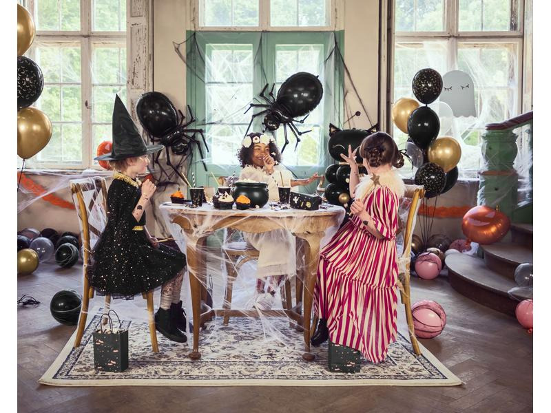 Partydeco Folienballon Cat Gold/Schwarz