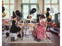 Partydeco Folienballon Cat Gold/Schwarz
