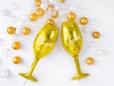 Partydeco Folienballon Glass Gold