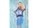 Partydeco Folienballon Happy Birthday Blau