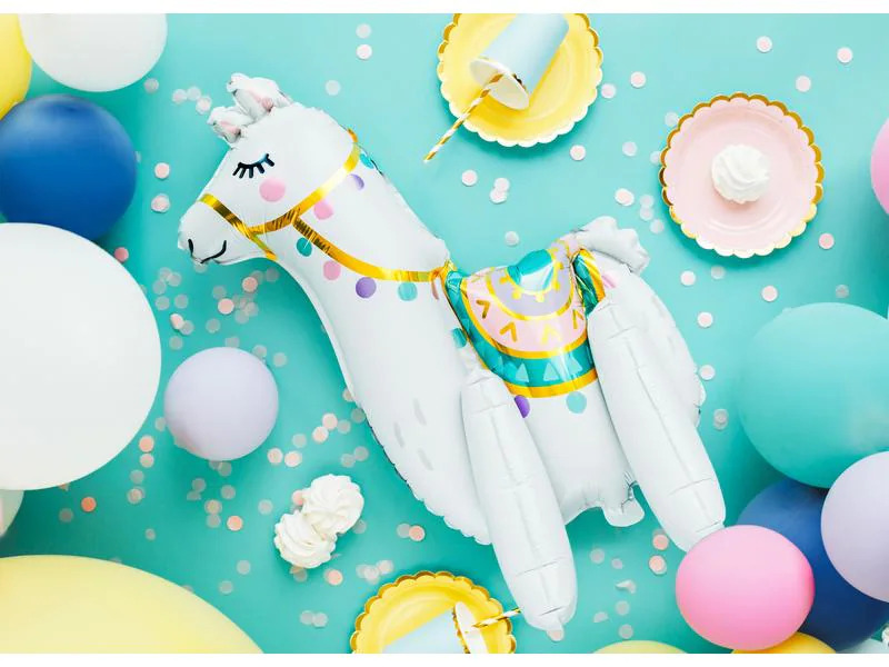 Partydeco Folienballon Mehrfarbig