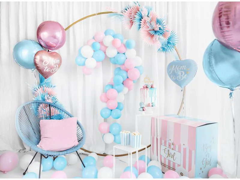 Partydeco Folienballon Mom to be Rosa