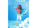 Partydeco Folienballon Shark Blau