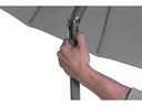 COCON Sonnenschirm TR-004, Ø 270 cm, Push-up, Grau