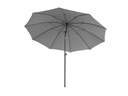 COCON Sonnenschirm TR-004, Ø 270 cm, Push-up, Grau