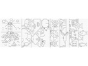 URSUS Stickkarton 17 x 24 cm 10 Blatt