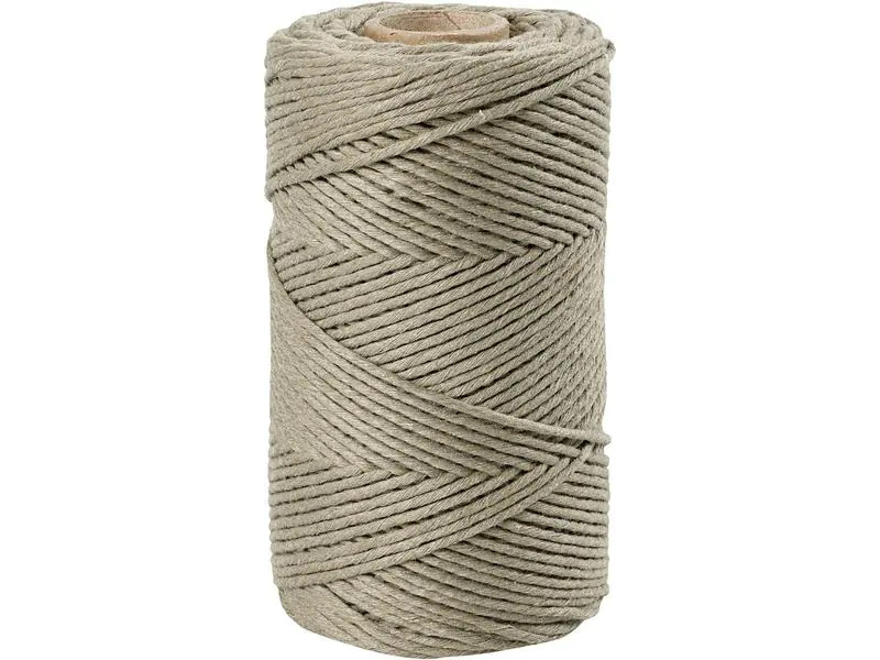 Creativ Company Baumwollgarn Makramé 330 g, Grün