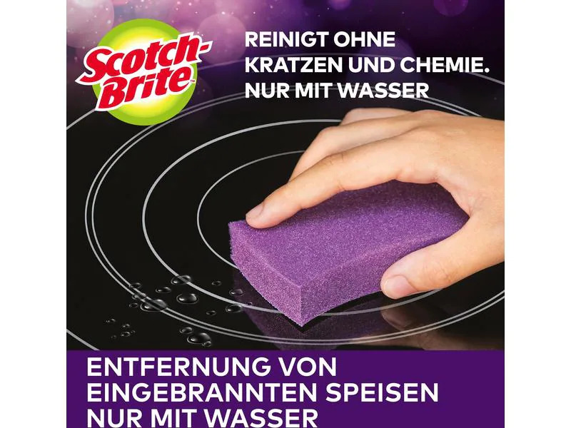 Scotch-Brite Schwamm 3M Scotch-Brite Glaskeramik 3 Stück