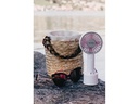 Stylies by Koenig Handventilator Lacerta Weiss/Pink
