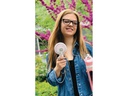 Stylies by Koenig Handventilator Lacerta Weiss/Pink