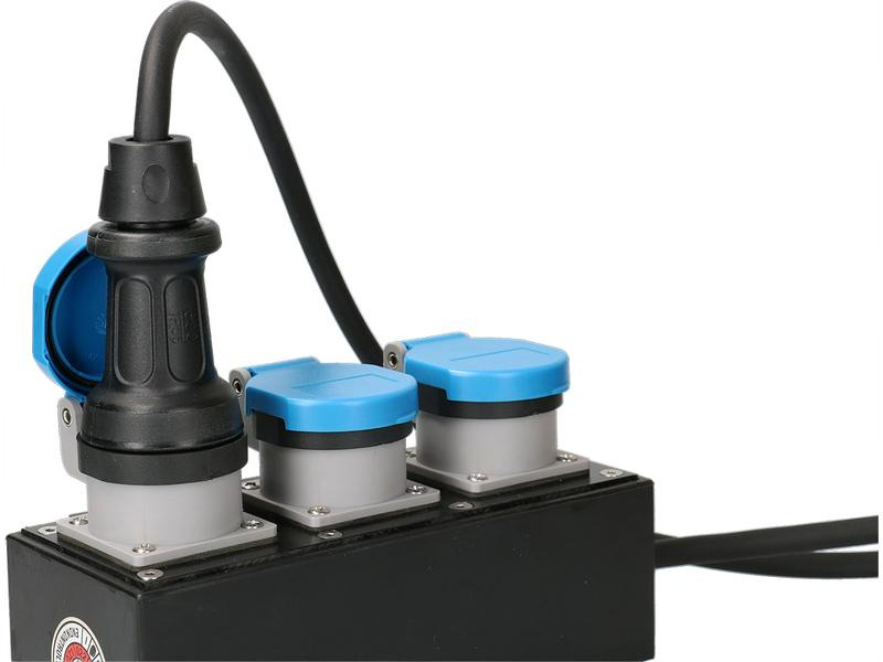 Max Hauri Einbausteckdose IP55 Typ 23 L+N+PE