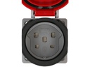Max Hauri Einbausteckdose IP55 Typ 25 3L+N+PE