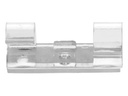 Max Hauri Kabel-Clip Set 8 mm, transparent, 18 Stück