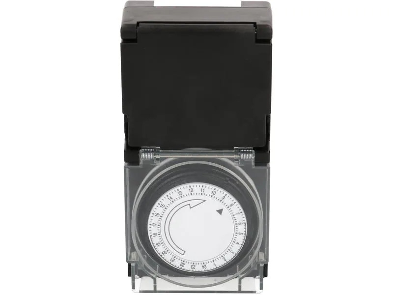 Max Hauri Zeitschaltuhr IP55 24 h Mechanisch