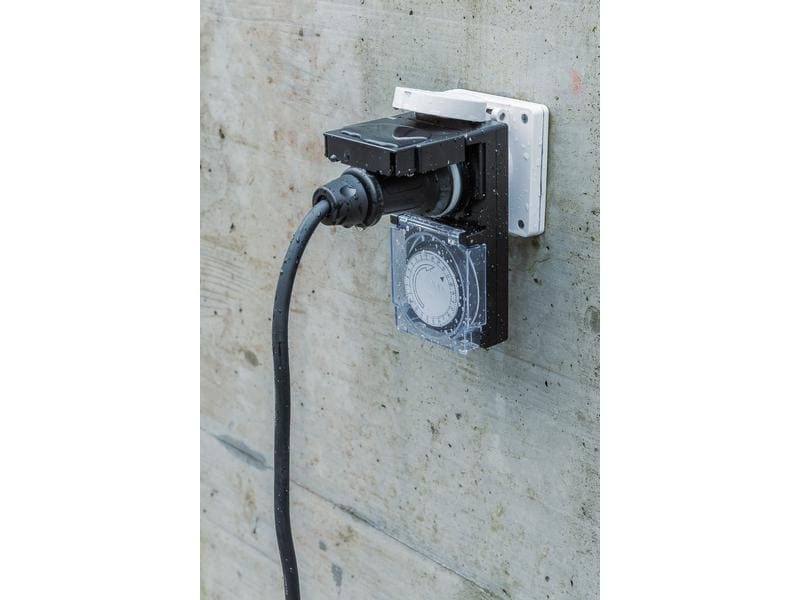 Max Hauri Zeitschaltuhr IP55 24 h Mechanisch