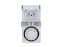 Max Hauri Zeitschaltuhr IP55 24 h Mechanisch