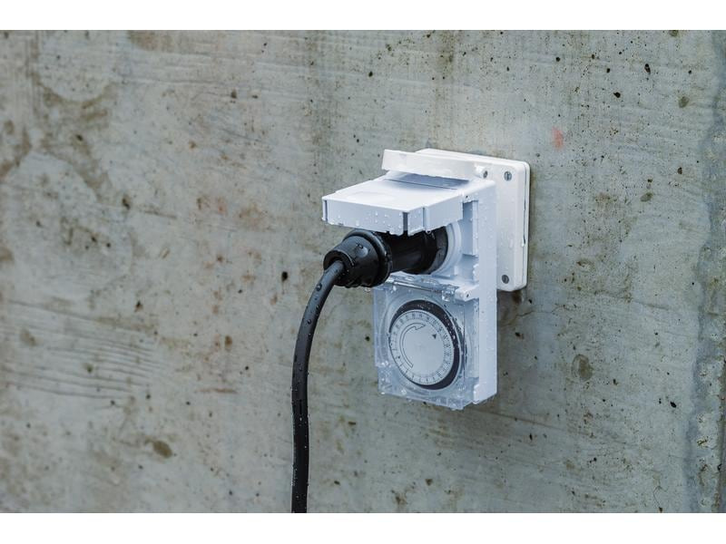 Max Hauri Zeitschaltuhr IP55 24 h Mechanisch