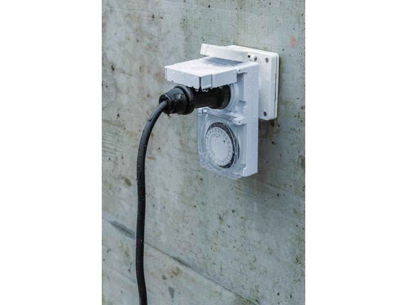 Max Hauri Zeitschaltuhr IP55 24 h Mechanisch