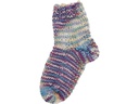 Creativ Company Wolle 50 g für Socken, Creme/Lila