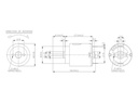 Velleman Brushed Motor 140 3 V, 14200 rpm