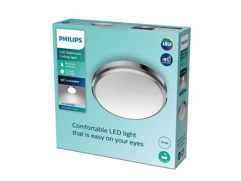 Philips Deckenleuchte Doris 6 W, 4000 K, Chrome