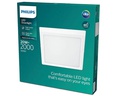 Philips Deckenleuchte Slim Surface 20 W, 2700 K, Weiss