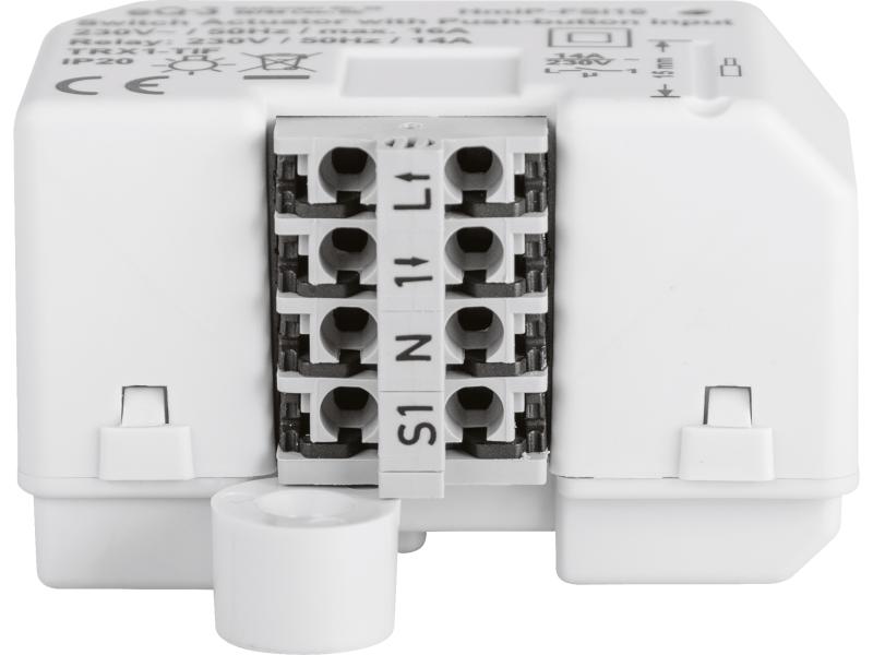 Homematic IP Funk-Schaltaktor mit Tastereingang unterputz