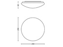 Philips Deckenleuchte Twirly, 12 W, 1200 lm, 2700 K, Weiss