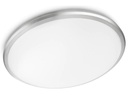 Philips Deckenleuchte Twirly, 17 W, 1700 lm, 2700 K, Grau