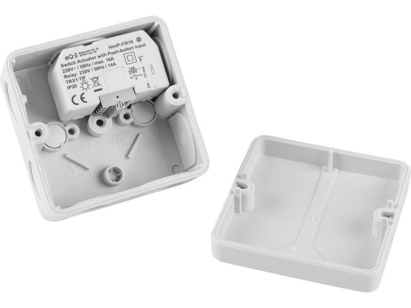Homematic IP Funk-Schaltaktor mit Tastereingang unterputz
