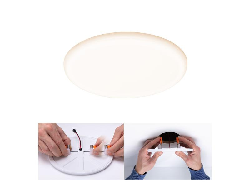 Paulmann Einbauleuchte Veluna VariFit Ø 185 3000-6500 K, Weiss