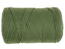 Glorex Wolle Makramee Cotton 2 mm, 250g, Olivgrün