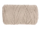 Glorex Wolle Makramee Cotton 2 mm, 250g, Taupe