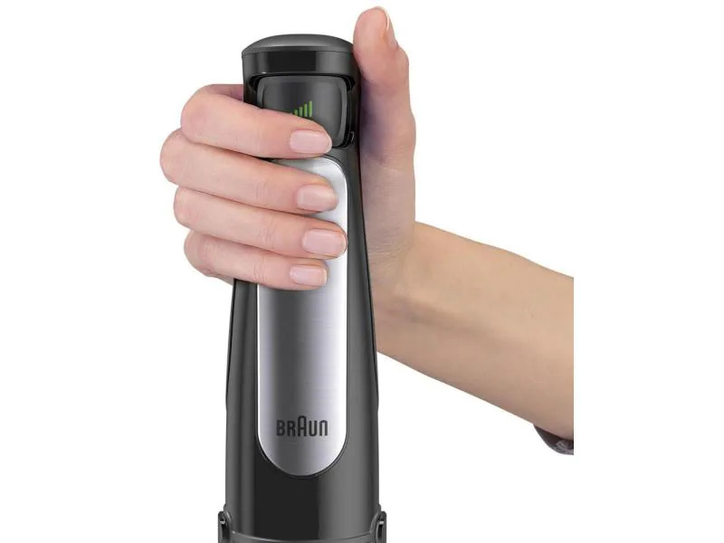 Braun Stabmixer MultiQuick 7  MQ7000X Silber/Schwarz
