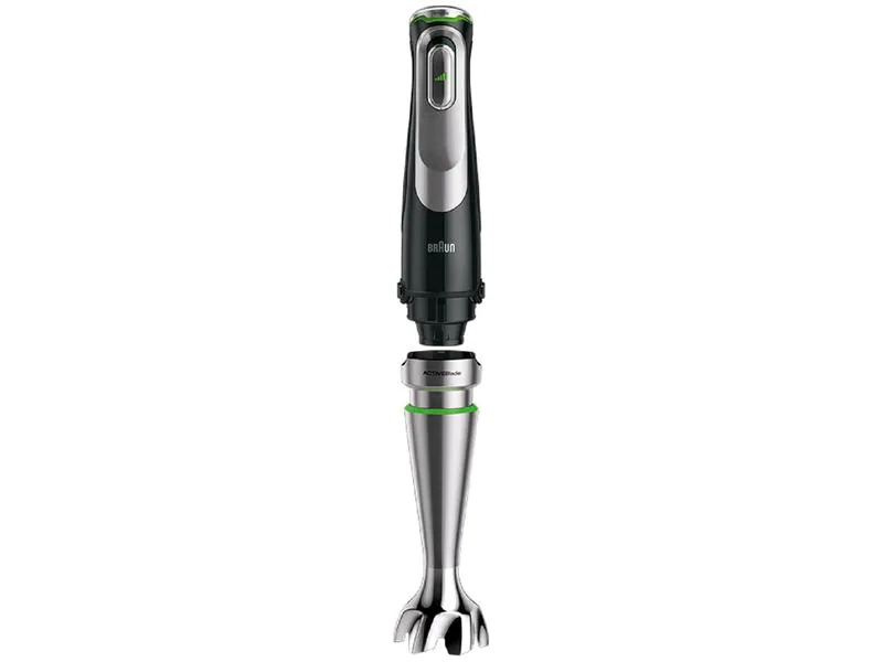 Braun Stabmixer MultiQuick 9, MQ9147X Schwarz/Silber