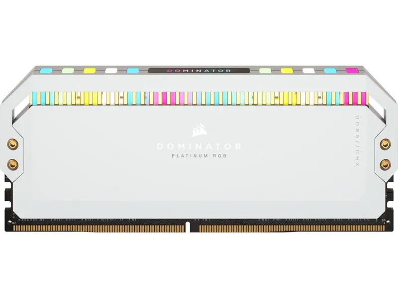 Corsair DDR5-RAM Dominator Platinum RGB 6200 MHz 2x 16 GB Weiss