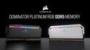 Corsair DDR5-RAM Dominator Platinum RGB 6200 MHz 2x 16 GB Weiss