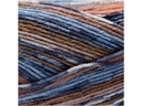 Rico Design Wolle Bamboo für Socken 4-fädig, 100 g, Blau; Braun