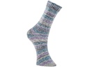 Rico Design Wolle Bamboo für Socken 4-fädig, 100 g, Lila; Blau