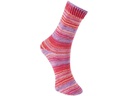 Rico Design Wolle Bamboo für Socken 4-fädig, 100 g, Rot; Lila