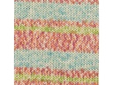 Rico Design Wolle Bamboo für Socken 4-fädig, 100 g, Türkis; Orange