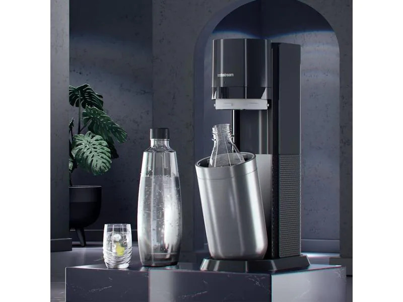 Sodastream Wassersprudler DUO Schwarz/Silber