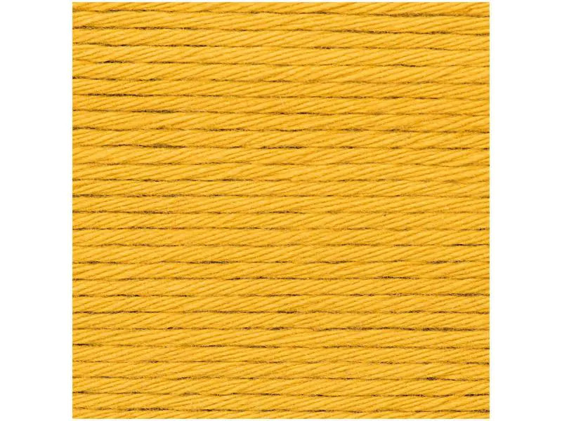 Rico Design Wolle Creative Cotton Aran 50 g Gelb