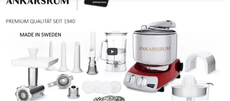 Ankarsrum Gemüseraffel 3 Zusatztrommeln