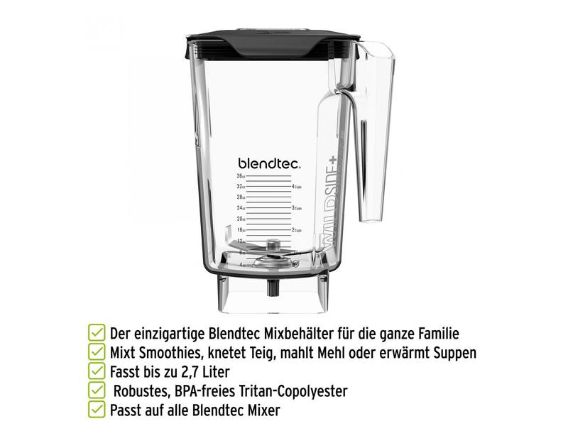 Blendtec Mixbecher WildSide+ Jar Transparent
