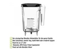 Blendtec Mixbecher WildSide+ Jar Transparent