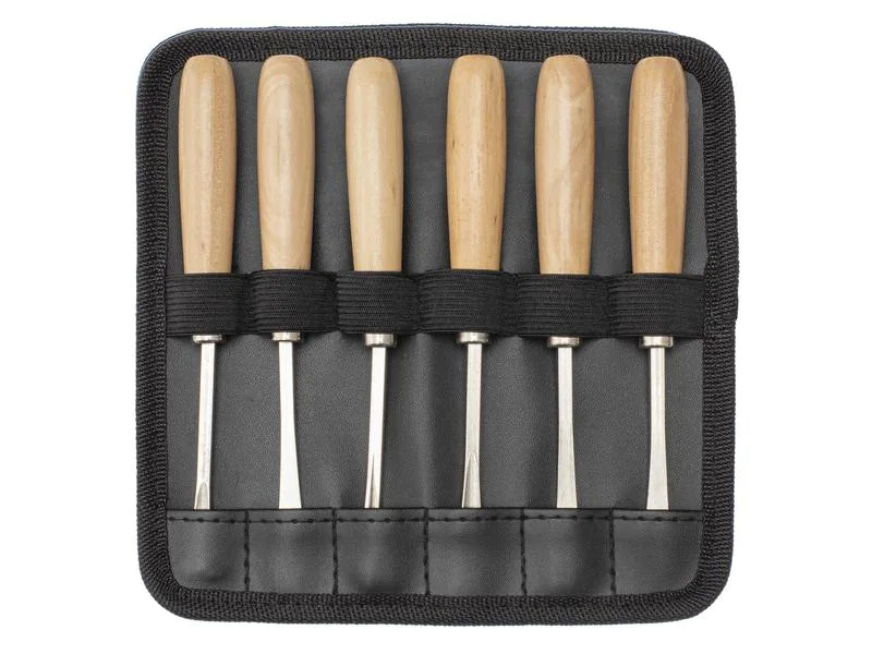 Glorex Stempel Zubehör Schnitzwerkzeug 6-teilig