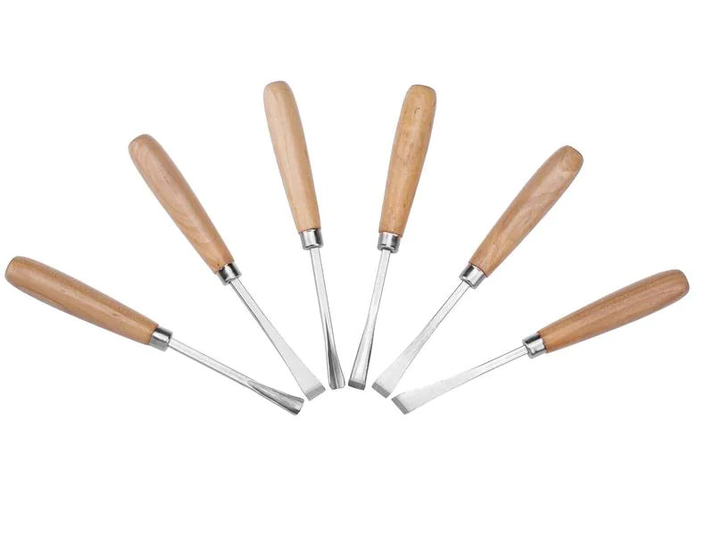 Glorex Stempel Zubehör Schnitzwerkzeug 6-teilig